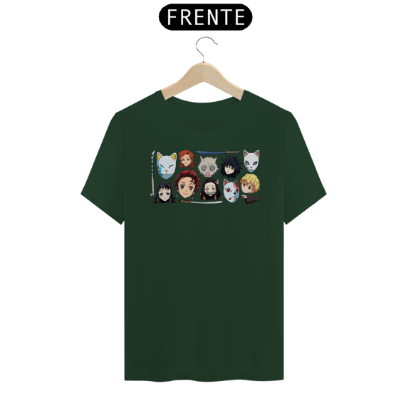 Camiseta Demon Slayer Faces