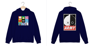 Nome do produto Army - Stickers Collection