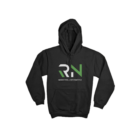 Moletom com capuz Renova Preto