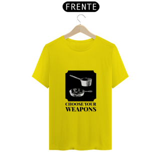 Nome do produto Camiseta Panelas weapons