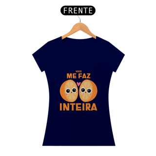 Nome do produto Camiseta Baby Long metade da laranja