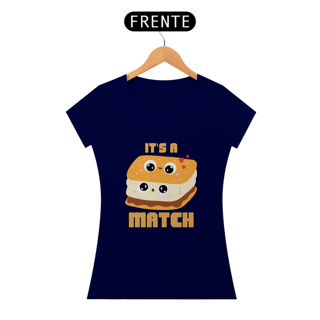 Nome do produto Camiseta Baby long It's a match