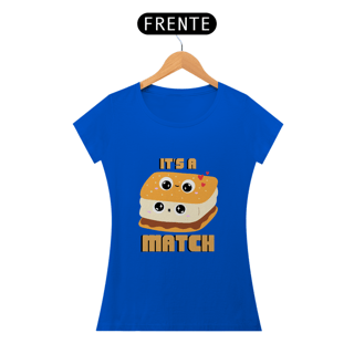 Nome do produto Camiseta Baby long It's a match