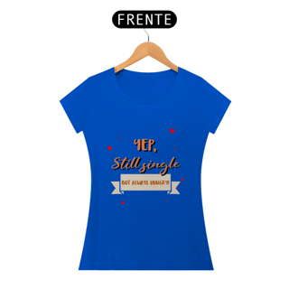 Nome do produto Camiseta Baby long single and hungry