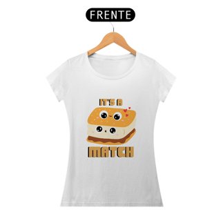 Nome do produto Camiseta Baby long It's a match
