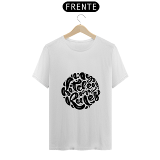 Nome do produto Camiseta My kitchen my rules (letra preta)