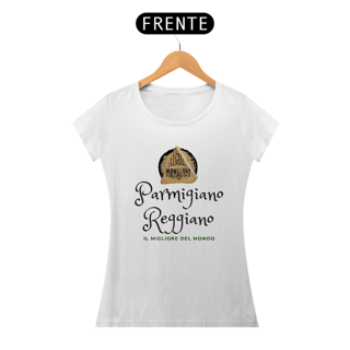 Nome do produto amiseta Baby long Prime Parmigiano Reggiano (branca)