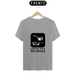 Nome do produto Camiseta Panelas weapons