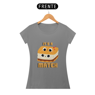 Nome do produto Camiseta Baby long It's a match