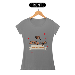 Nome do produto Camiseta Baby long single and hungry