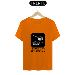 Nome do produto Camiseta Panelas weapons