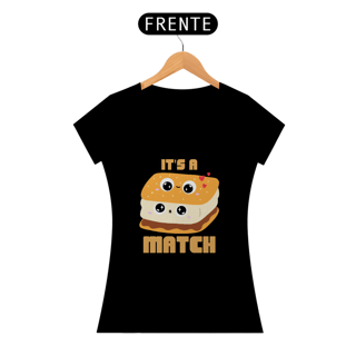 Nome do produto Camiseta Baby long It's a match