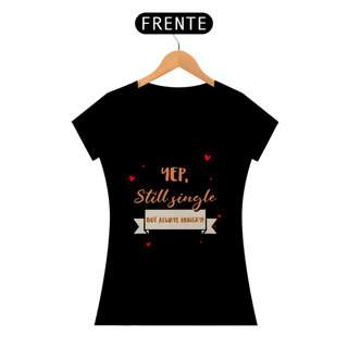 Nome do produto Camiseta Baby long single and hungry