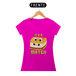 Nome do produto Camiseta Baby long It's a match