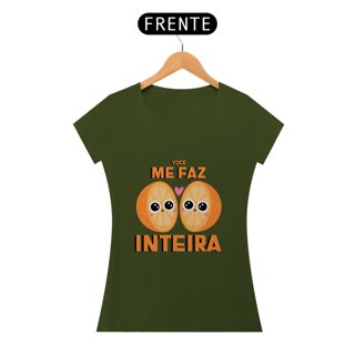 Nome do produto Camiseta Baby Long metade da laranja
