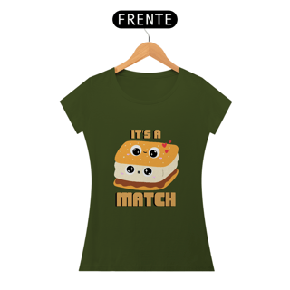 Nome do produto Camiseta Baby long It's a match