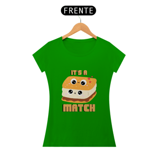 Nome do produto Camiseta Baby long It's a match