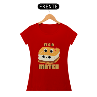Nome do produto Camiseta Baby long It's a match