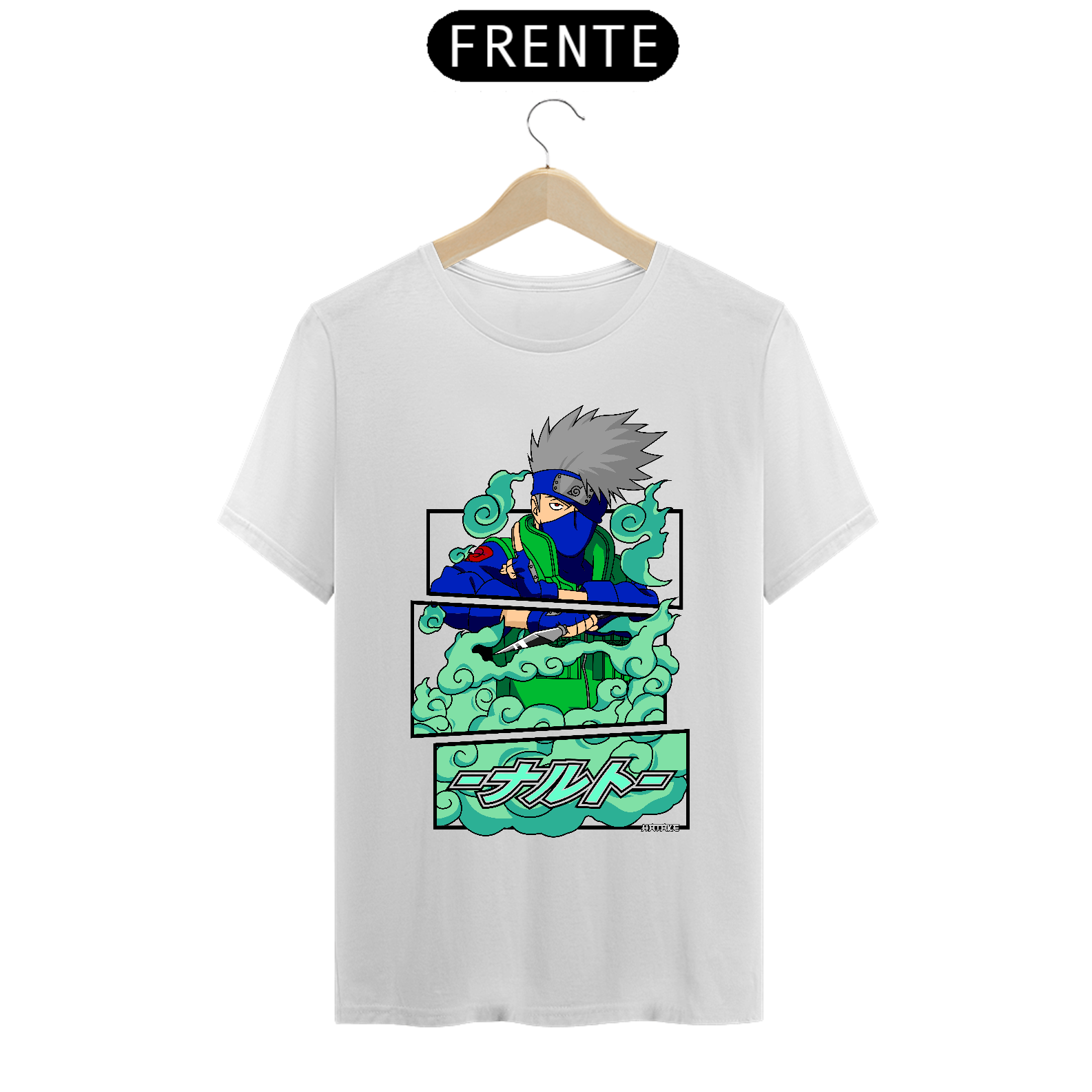 Camiseta Kakashi - Naruto