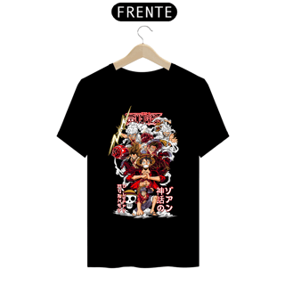 Nome do produto Camiseta Luffy todas as transformações ONE PIECE