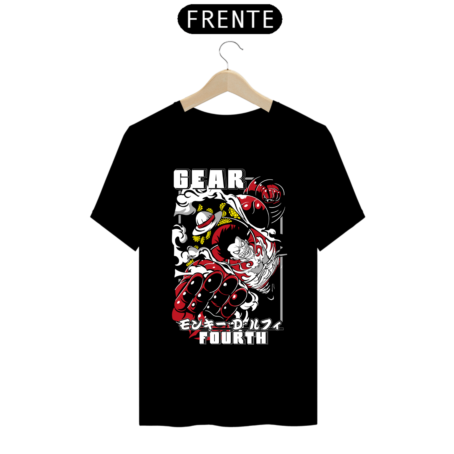 Camiseta Luffy Gear 4 - One Piece