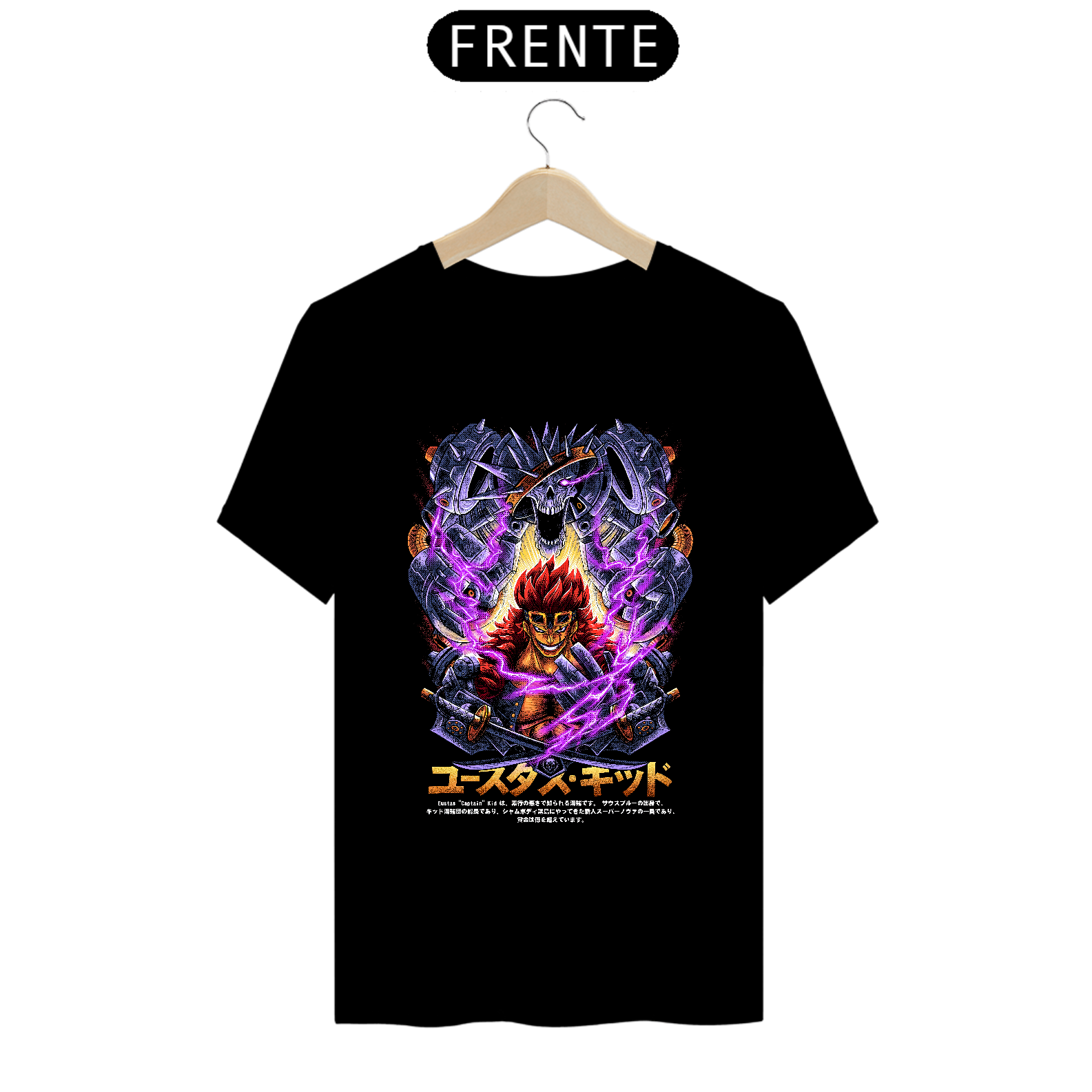 Camiseta Eustass Kid - One Piece