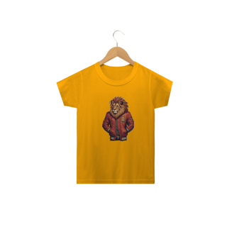 Nome do produto Camiseta Infantil Leão Atleta