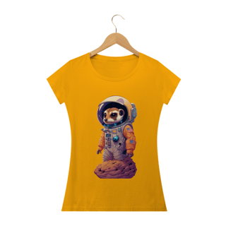 Nome do produto Camiseta Feminina Baby Look Suricato Marciano