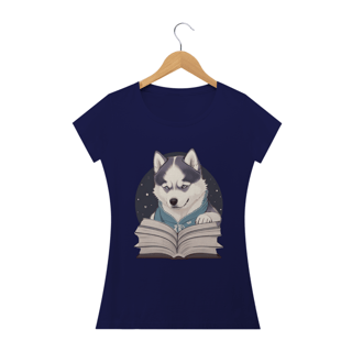 Nome do produto Camiseta Feminina Baby Look Rusky Nerd