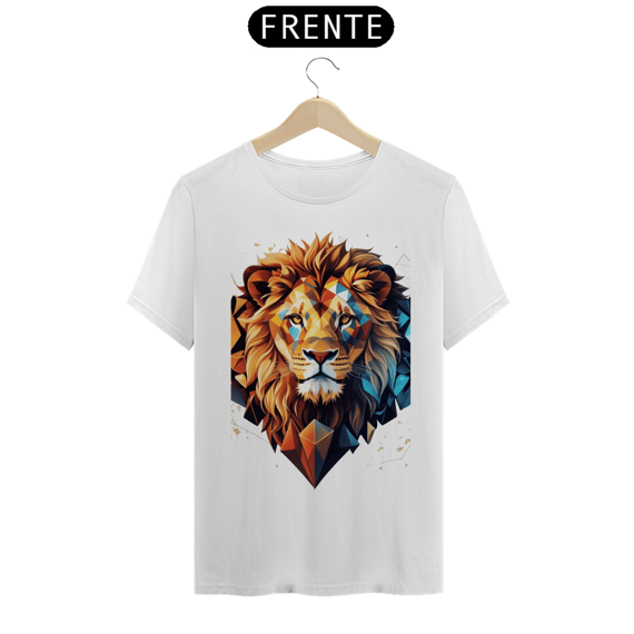 Camisa Masculina Leão Rei
