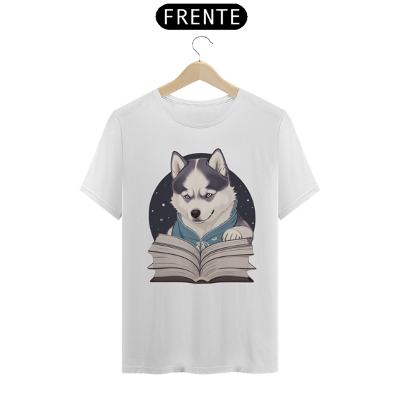 Camiseta Infantil Rusky Nerd