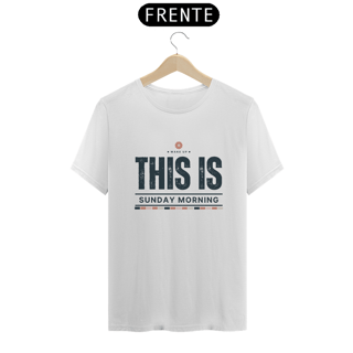 Nome do produto Camiseta Clássica This is Sunday