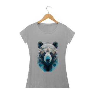 Nome do produto Camiseta Feminina Baby Long Urso California