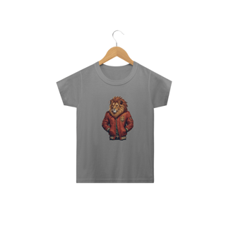 Nome do produto Camiseta Infantil Leão Atleta