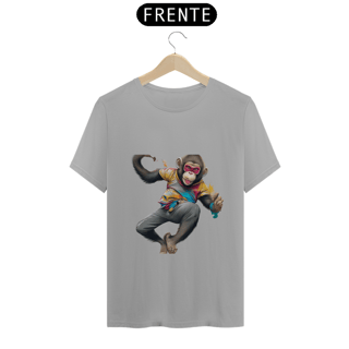 Nome do produto Camiseta Masculina Macaco Ninja