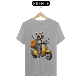 Nome do produto Camiseta Masculina Gaxinim Motoqueiro