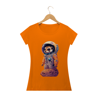 Nome do produto Camiseta Feminina Baby Look Suricato Marciano