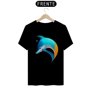 Nome do produto Camiseta Masculina Golfinho Logo