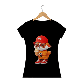 Nome do produto Camiseta Feminina Baby Look Panda Estiloso