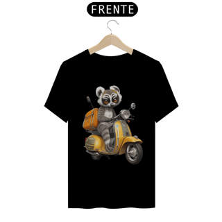 Nome do produto Camiseta Masculina Gaxinim Motoqueiro