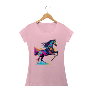 Nome do produto Camiseta Feminina Cavalo Masjestic