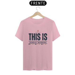 Nome do produto Camiseta Clássica This is Sunday