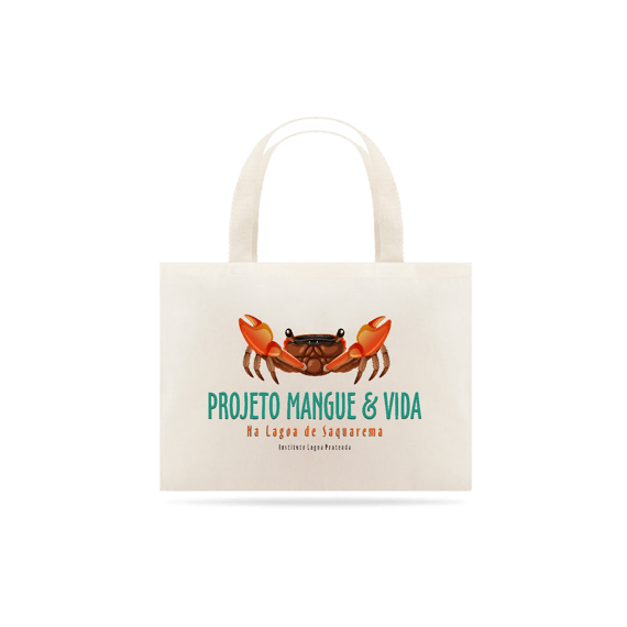 Ecobag Mngue e Vida - Caranguejo