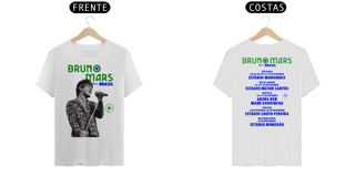 Nome do produto Bruno Mars Live In Brazil Tour (Frente e Costas)