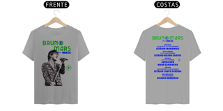 Nome do produto Bruno Mars Live In Brazil Tour (Frente e Costas)