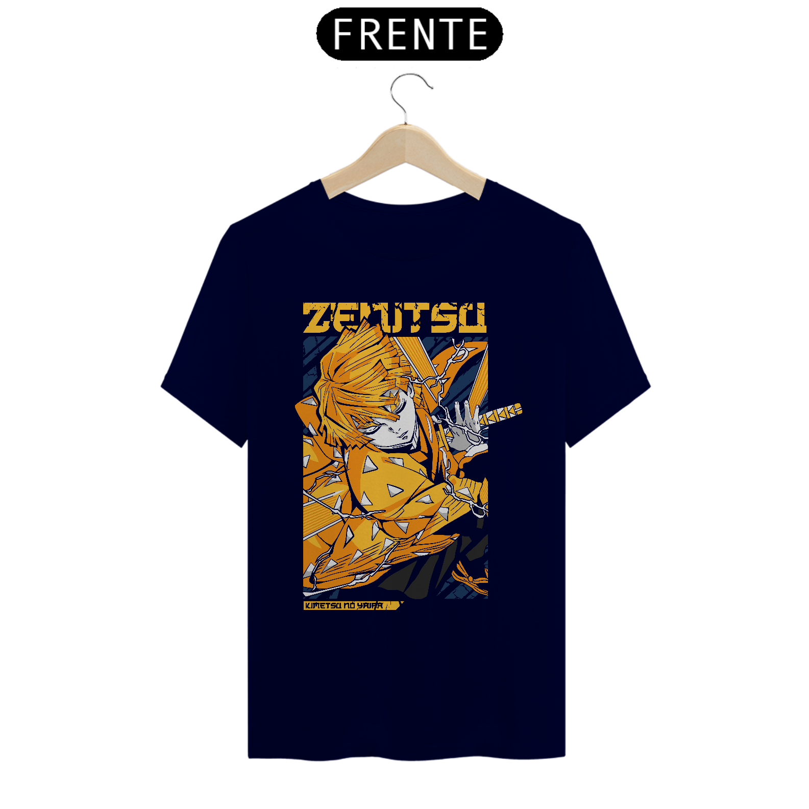 CAMISETA QUALITY - ZENITSU - DEMON SLAYER