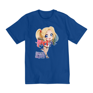 Nome do produto Camiseta Infantil - Unissex - 2 à 8 anos - Arlequina