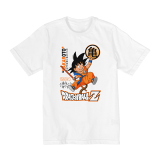 Camiseta Infantil - Unissex - 2 à 8 anos - Kakaroto