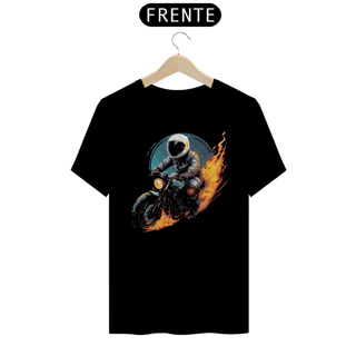 CAMISETA PRETA MANGA CURTA - GHOST RIDER ASTRONALT 