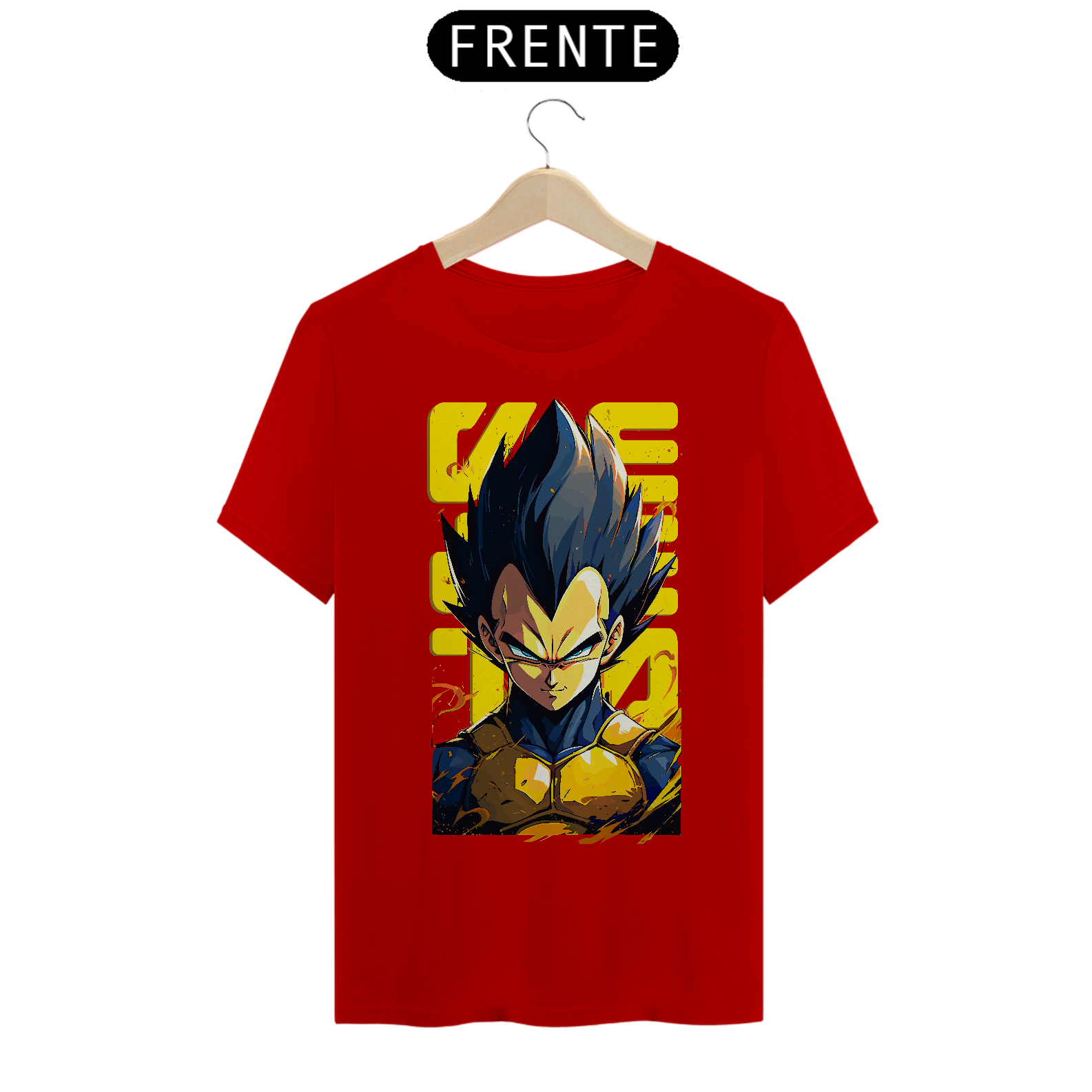 CAMISETA QUALITY - PRINCE VEJETA - DRAGON BALL